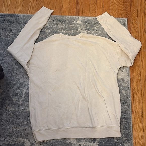 Atticus Leave Me Wild Sweatshirt, Cream, SZ Large - Picture 2 of 7